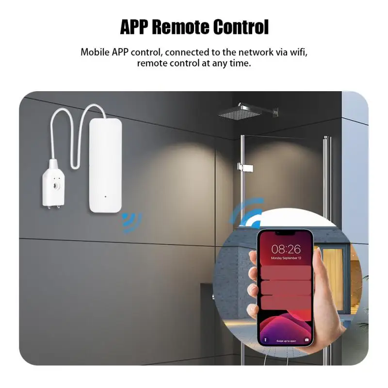 4/2/1 PC WiFi น้ํารั่วเซนเซอร์น้ําท่วมน้ํารั่ว Smart Home Automation ที่อยู่อาศัยความปลอดภัยป้องกัน Smart Life APP
