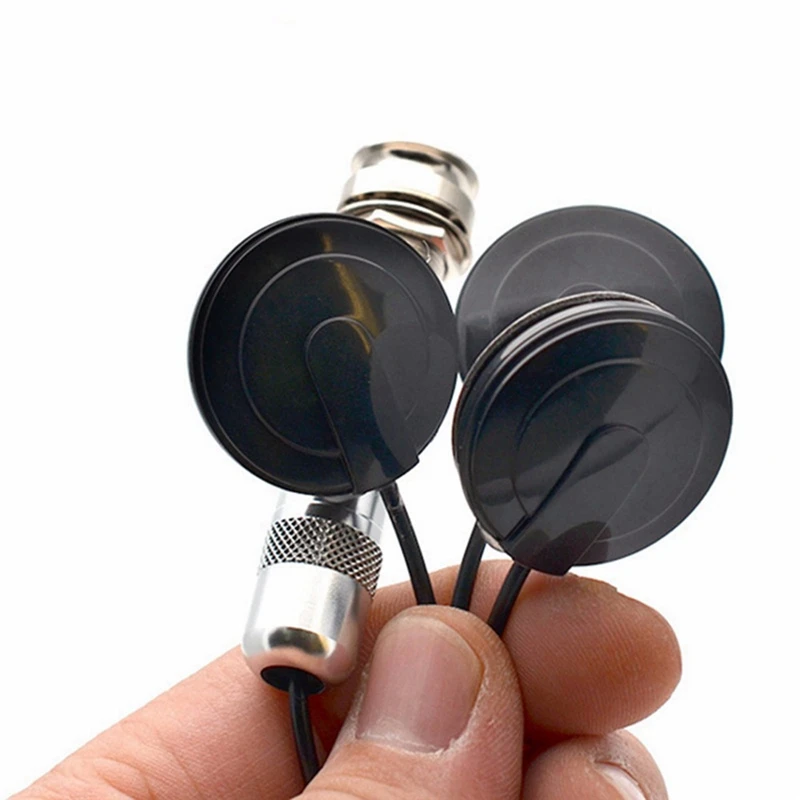 3-delige Piëzo Pick-Up Eq Voor Folkgitaar Viool Ukelele 6.35Mm Tweeters Pianist Gear Muziek Onderdelen Accessoires