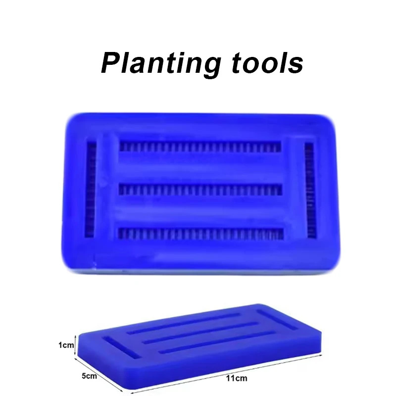 Dental Custom Tray Wax Rim Silicone Rubber Implant Molding Mold Blue Dental Model Base Lab Individual Tray Implant Wax Teeth