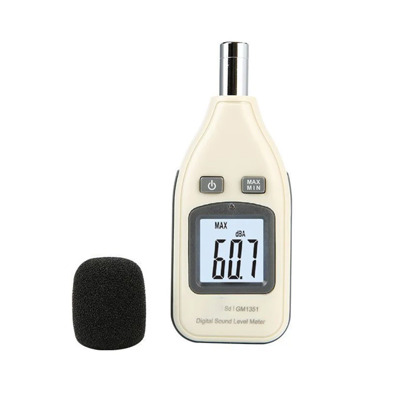 GM1351 Digital Sound Level Meter Decibel Logger Tester 30-130dB Noise in Decibels LCD Analyzer Tester