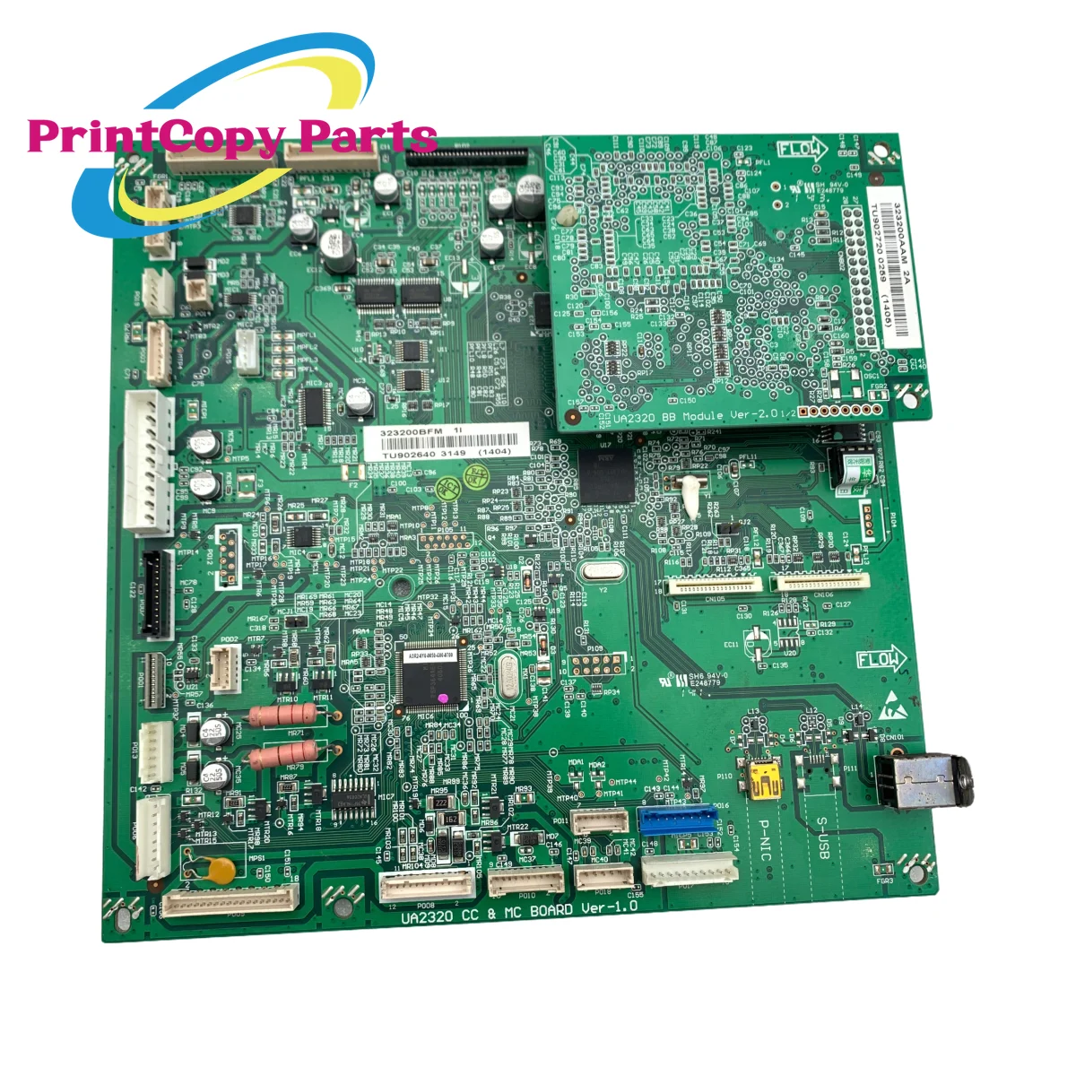 1PC PW Board Assy CC/MM Main Formatter Board for Konica Minolta Bizhub 195 206 215 235 7719 7721 7723 A3PEPP6400 A3PEPP6500