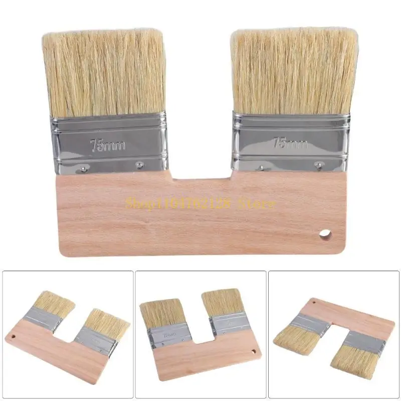 Double Headed Brush for Seamlessly Painting Experiences Studio and Classroom Use best sale