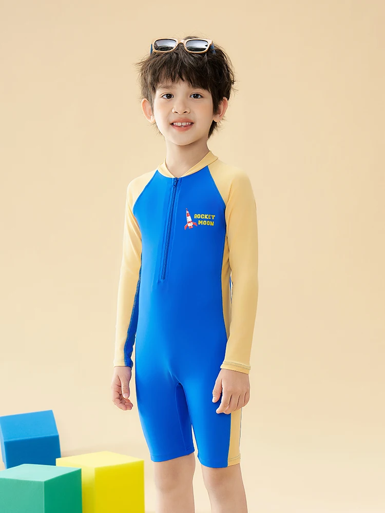 tee-wonder-子供用水着-ワンピース-長袖-プロフェッショナルトレーニング水着-男の子と女の子用