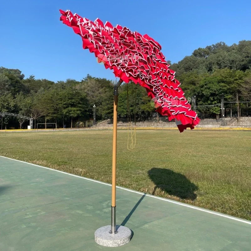 outdoor umbrella aluminum alloy 8 bone umbrella surface, large mid-column umbrella in the courtyard swimming pool terrace