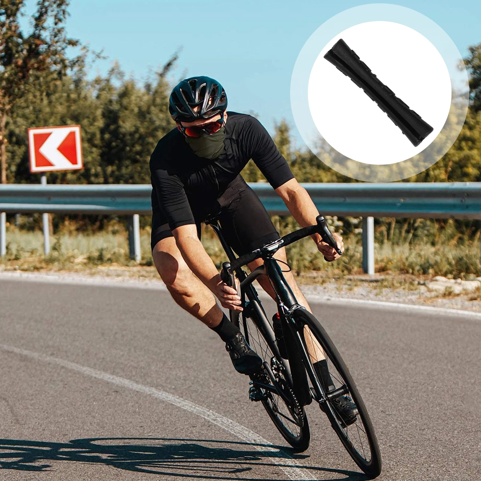 

1PCS Bike Tube Protective Sleeve Brake Line Cover Plastic Cable Protector Anti Scratch Easy Install Light for