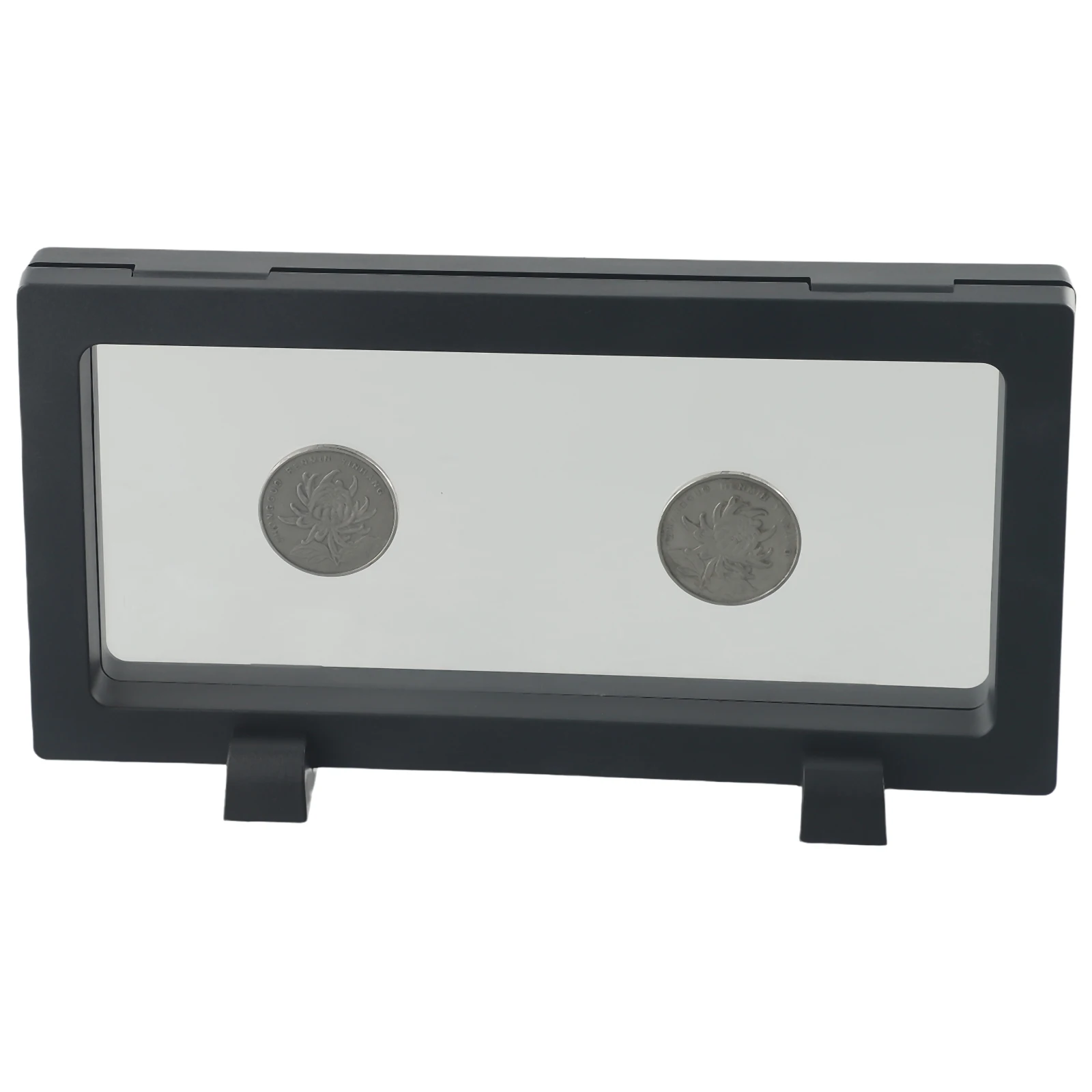 

Коробка-витрина для коллекционных марок, ювелирных изделий, медалей, сувениров, монет, черная, защитная, для дома