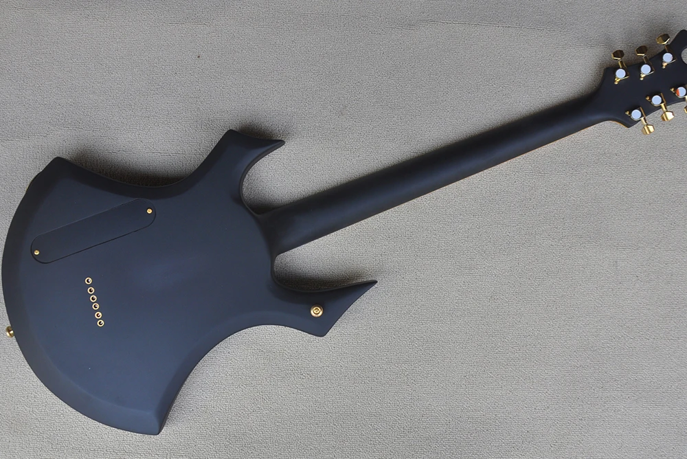 ماتي الأسود 6 سلاسل الغيتار الكهربائي عالية الجودة خشب الورد فريتس جيتار عرض تخصيص MIFS-6149