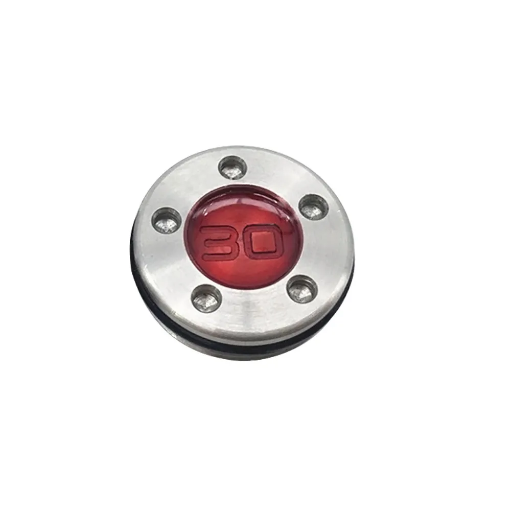 Red Number 30G Putter Weight Rubber Seal Compatible for Scotty Cameron Button Back Select Golo Futura X Series Putter