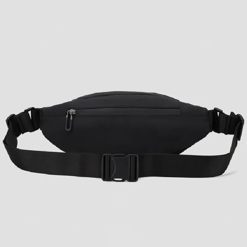 Waterproof Monocromatic Fanny Packs, Unisex Belt Bags, Casual Travel Storage, Peito do telefone, Crossbody Bag, Moda