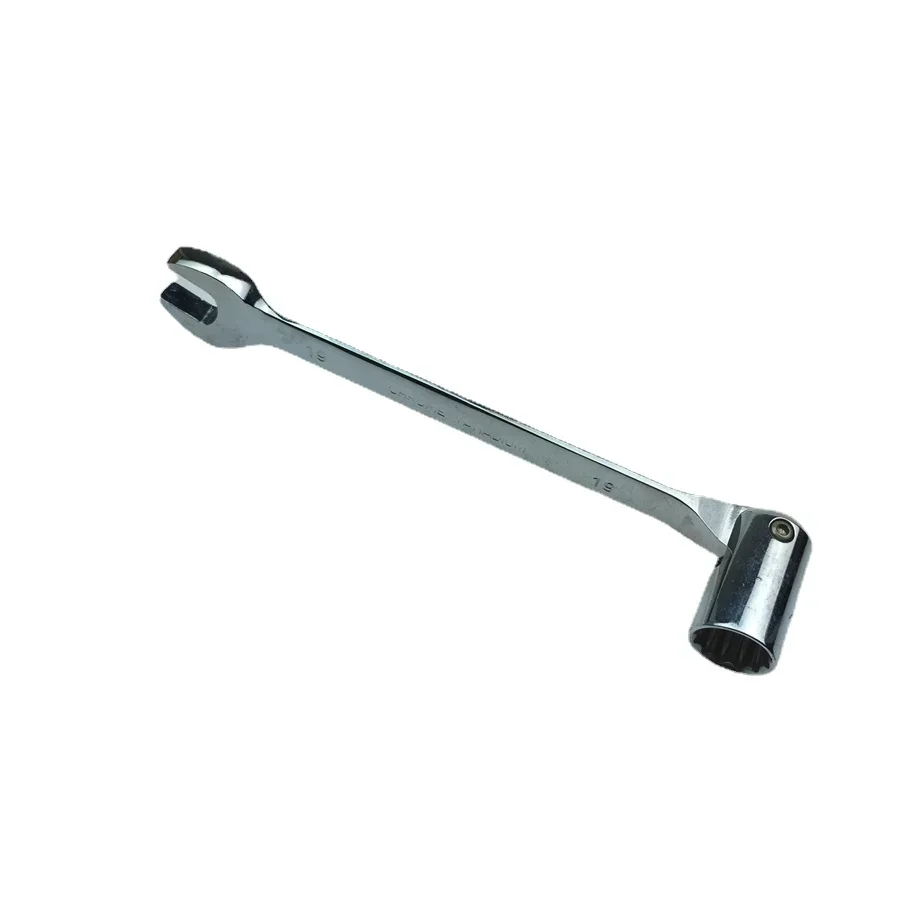 

Двойной гаечный ключ с подвижной головкой H8-H19 Makes Торцевой ключ BU Инструменты для ремонта автомобилей и мотоциклов 19 #