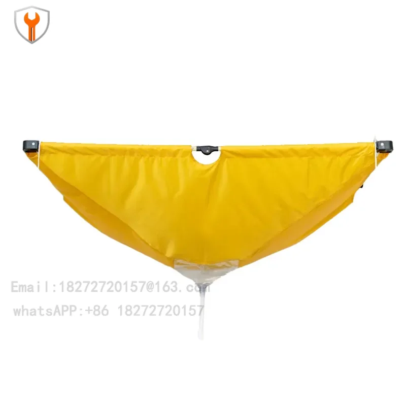 Ceiling mounted air conditioner, ceiling unit, air conditioner main unit cleaning cover, fan coil unit water connection cover