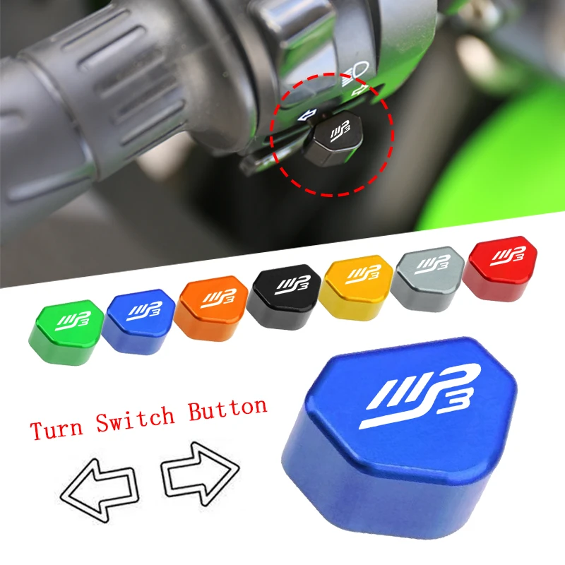 For Piaggio MP3 125 300 400 500 MP3125 MP3300 MP3500 Mototcycle Accessories Switch Button Turn Signal Switch Key Cap