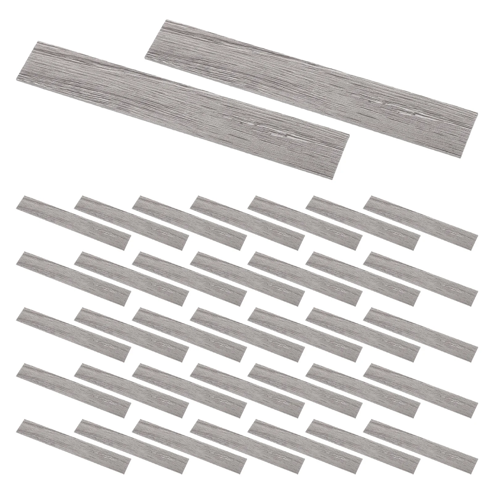 40개 인형집 1:12 바닥재 사실적인 자가 접착 미니 나무 바닥재 DIY 인형집 장식 시뮬레이션 미니 바닥재