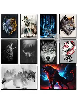 10 best sales オオカミのポスター - №7