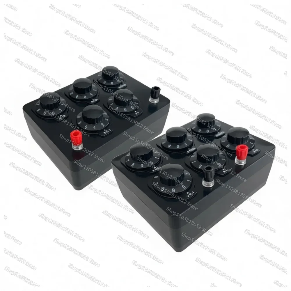 Physical Experiment Decade Resistance Box Adjustable Ohm Resistor Science Education Tool For Classroom Circuit Study