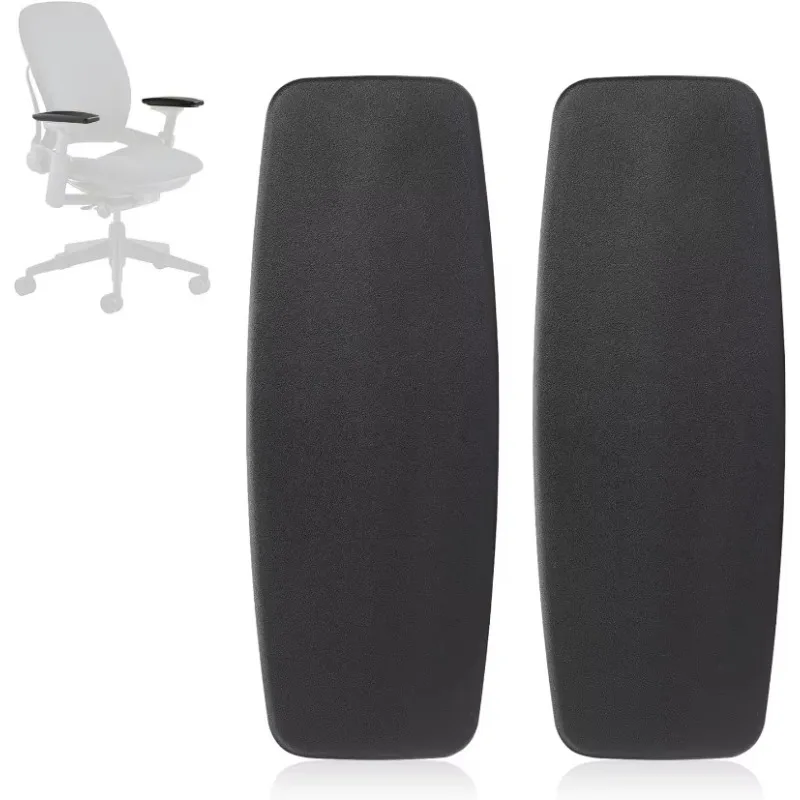 2Pcs Chair Armrest Replacement Arm Pads Caps for Herman Miller Remastered Aeron Chair Compatible with Remastered Version Only