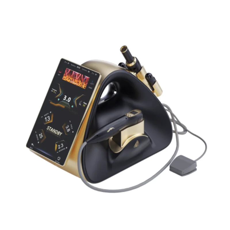 Nova Máquina 22D Max com 3 Manípulos, Tela Sensível ao Toque de 13,3 Polegadas, Dispositivo Profissional de Beleza para Lifting Facial, Pescoço e Emagrecimento Corporal para Salão