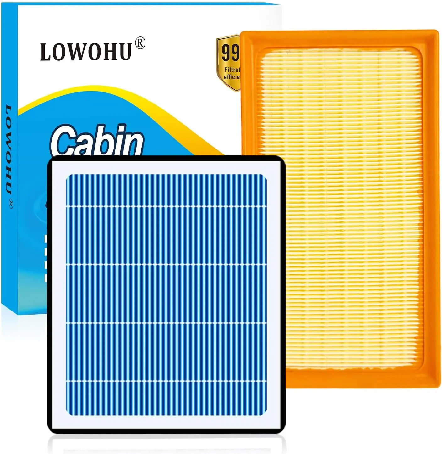 

Engine Cabin Air Filter for RAV4 Hybrid 19-25, Highlander Hybrid 20-25, Sienna Venza, Camry Hybird 18-25,17801-F0020,87139-58010