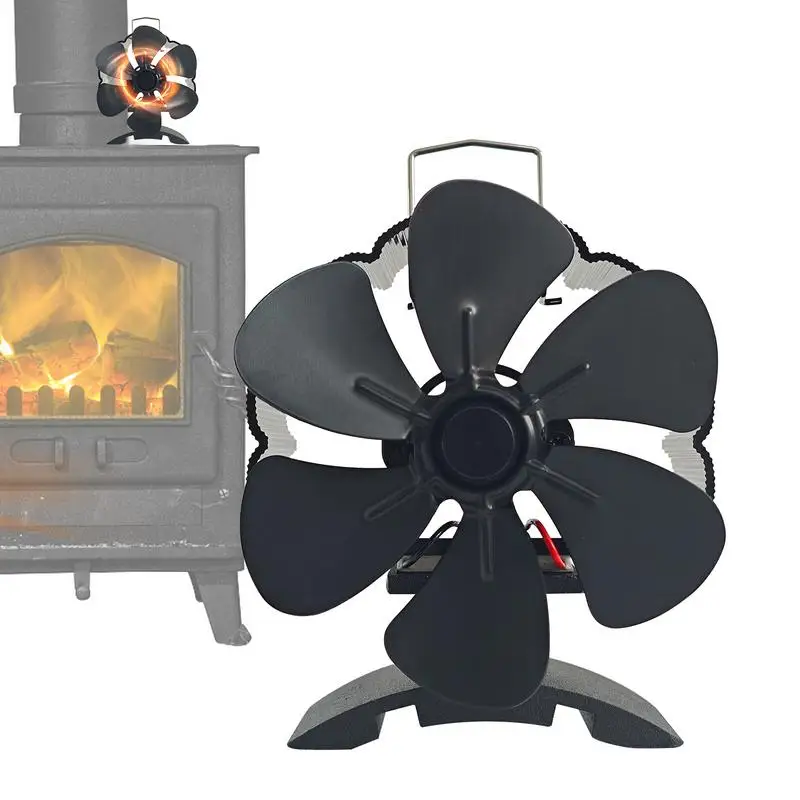 Wood Burner Fan Heat Powered Fireplace Fans Fan Non Electric Quiet Fireplace Fans Wood Stove Accessories