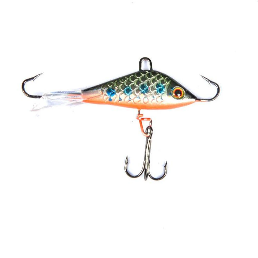 DNDYUJU 1pcs Winter Ice Jig 50mm/7.5g Fishing Lure Fake Lure Artificial Bait Lure Balancer For Fishing Carp Pike Perch image 5