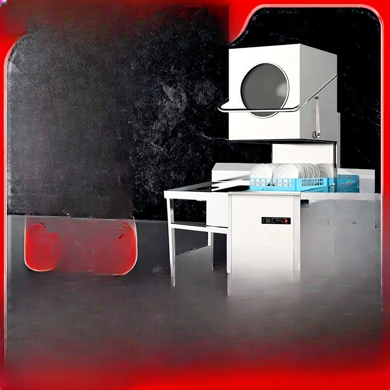 

Automatic commercial dishwasher for hotels