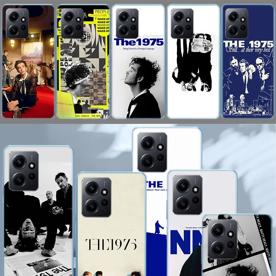 

Чехол для телефона The 1975 About You для Redmi Note 14 15 Pro 5G 13 12 Pro Plus 11 11T 11E 11S 10 Pro 10S 9 9S, прозрачный, из ТПУ