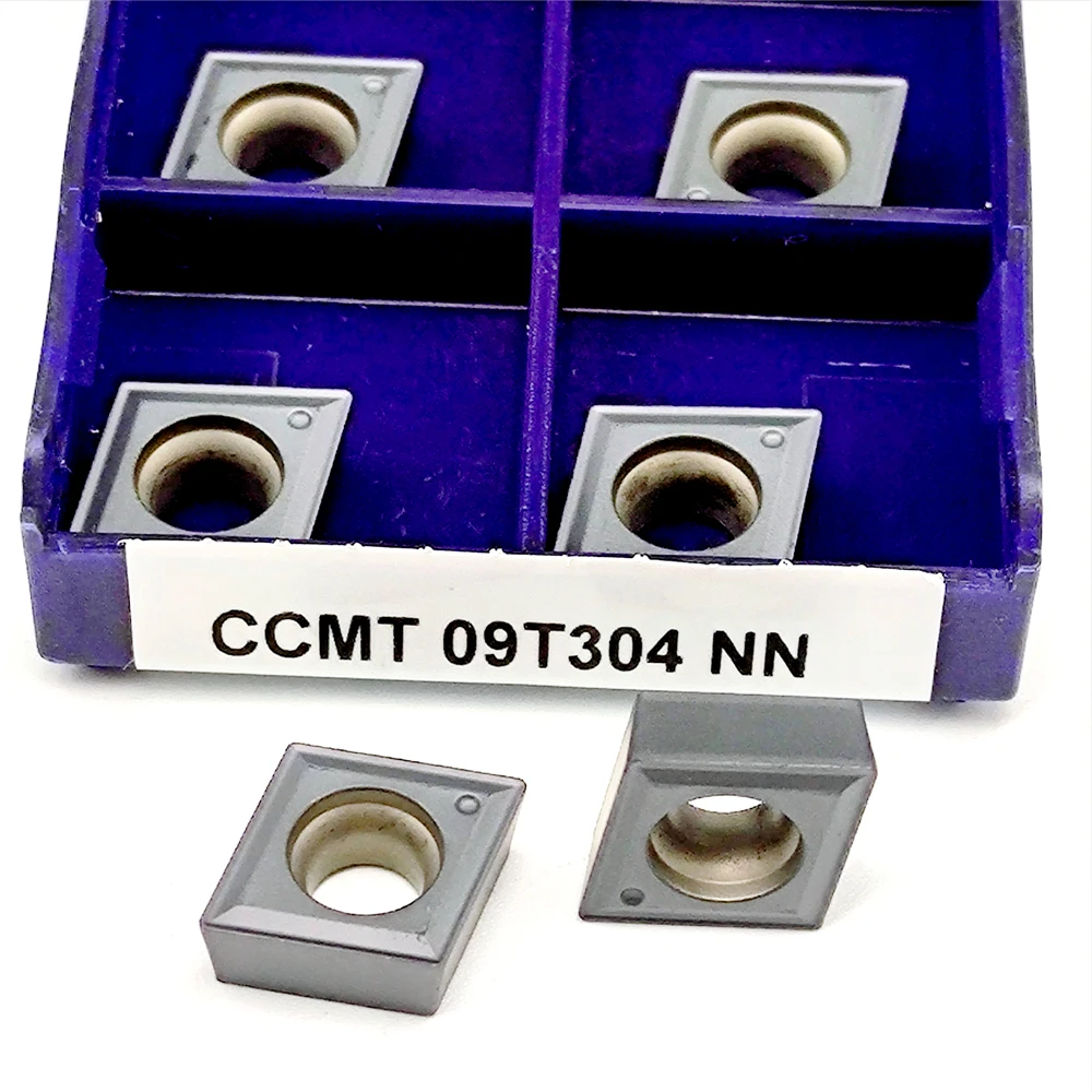 CCMT09T304 NN LT10 Твердосплавные вставки Сменные токарные вставки для внутренней токарной обработки Токарные станки с ЧПУ Инструменты для стали CCMT 09T304