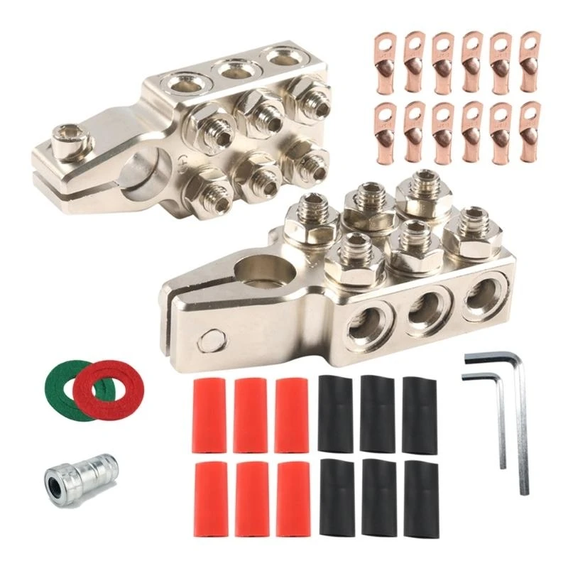 

547B Battery Terminals Connector 12 Way Adjustable for Enhances Electrical Flows