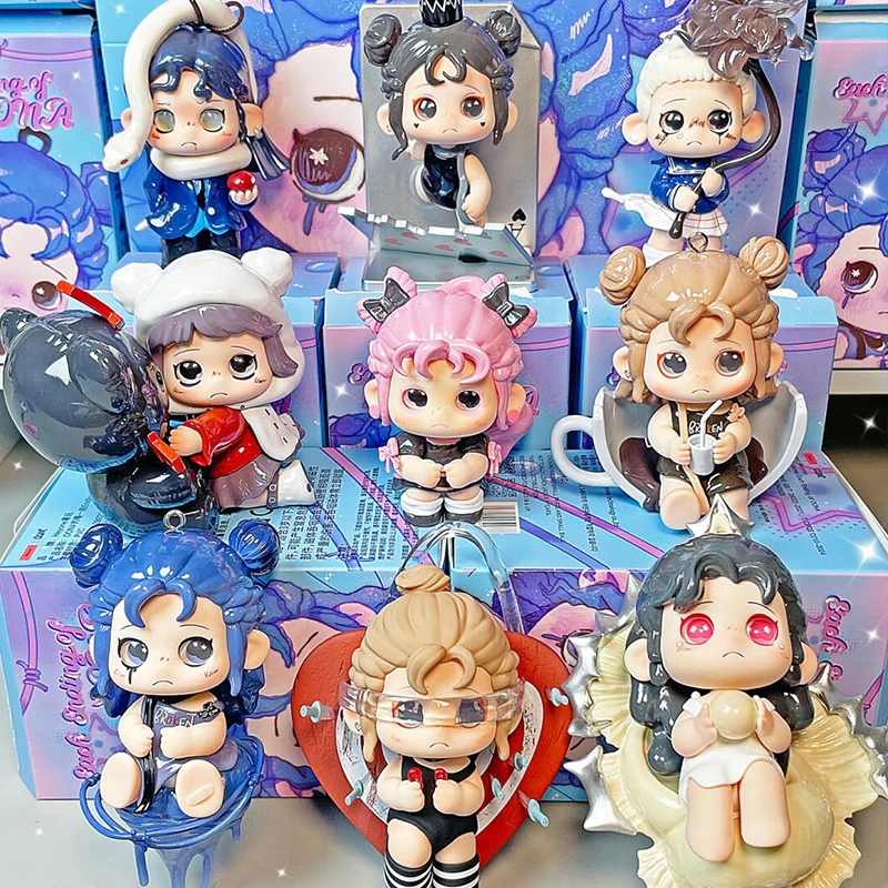 

Each Ending Of Onna Series Blind Box Cute Onna Action Figure Mystery Box Kawaii Anime Doll Surprise Box Collection Model Toys