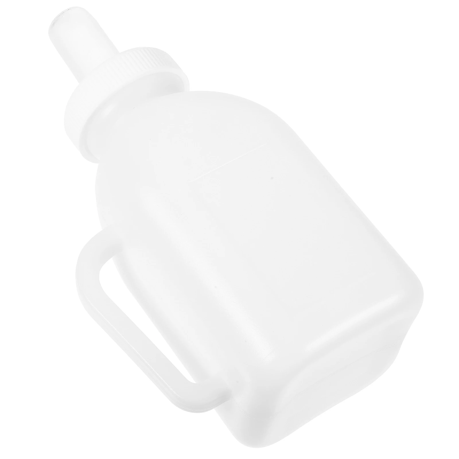 

Thickened Reusable Plastic Lamb Nursing Feeder Handle Large Capacity Calf Milk Feeding Animal Young Livestock Feeder