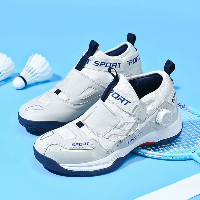 New Men Badminton Shoes Professional Volleyball Shoes Indoor Sports Shoes Lightweight Ping Pong Sport Tennis Training Sneakers