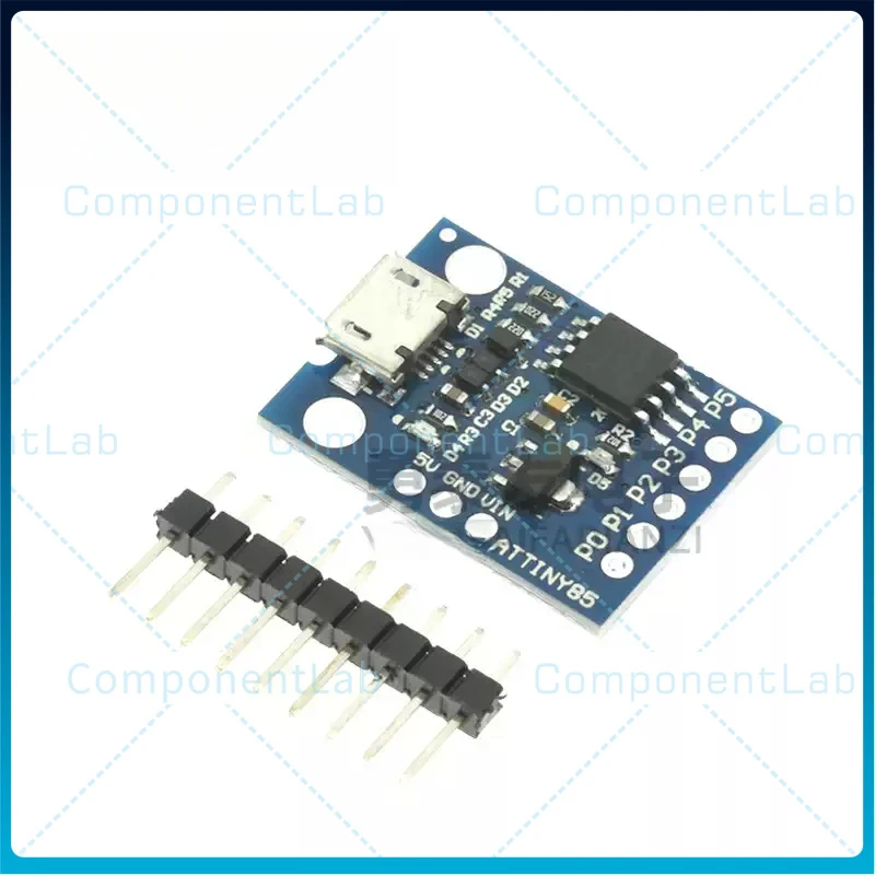 5-15pcs ATtiny85 Mini Type-C USB Development Board Compatible for Raspberry Pi