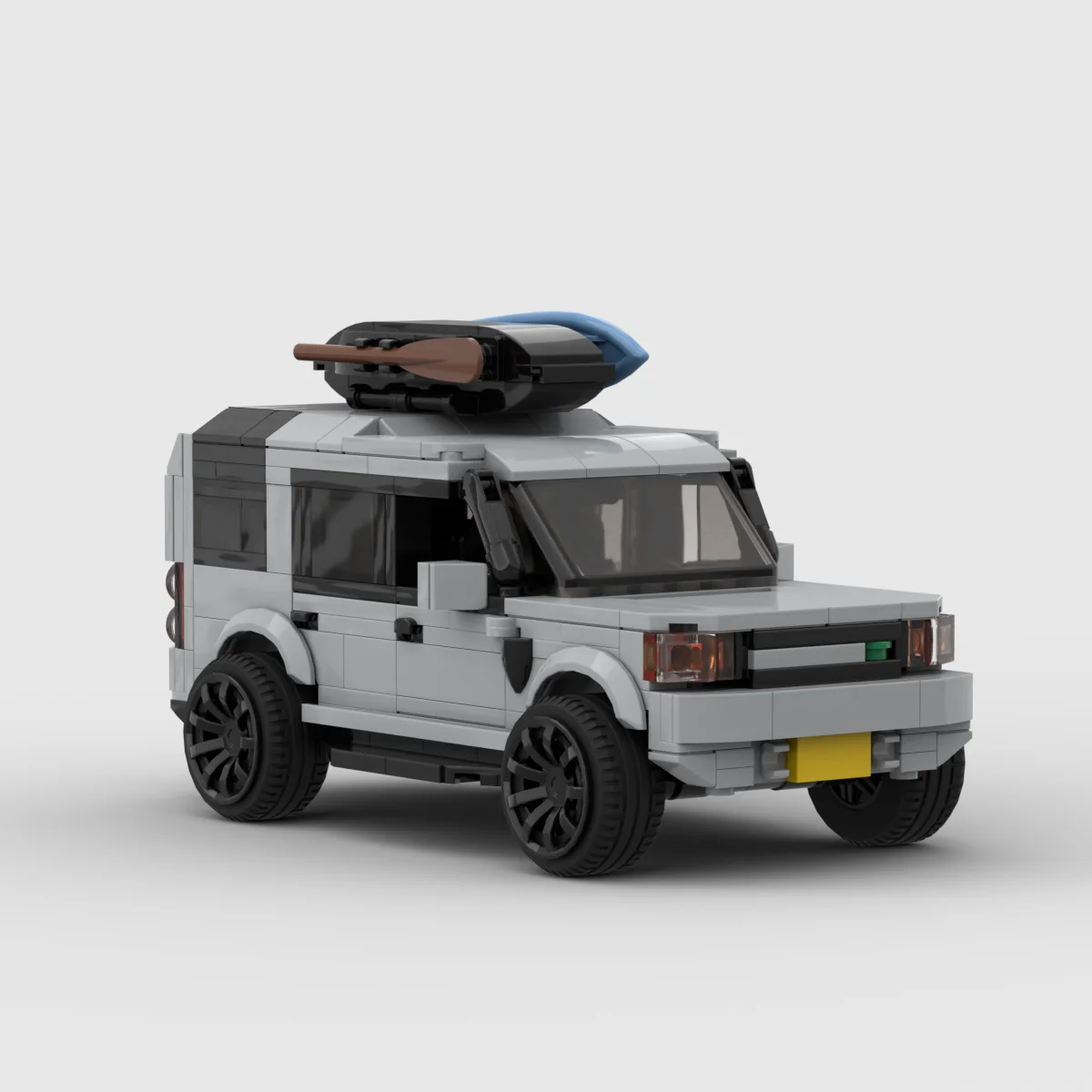 MOC 461pcs Rover Discovery4 Surfboard Off Road Adventure Car Decoration Super Sports Car Building Block Creative Garage Boy Toy