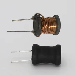 14*19mm 14x19mm PK1419 10MH 103K 47UH 47K 0.19mm 0.8mm Wire 2P 2 Pin Plug-In Inductance Choke DIP Radial Leaded Power Inductor