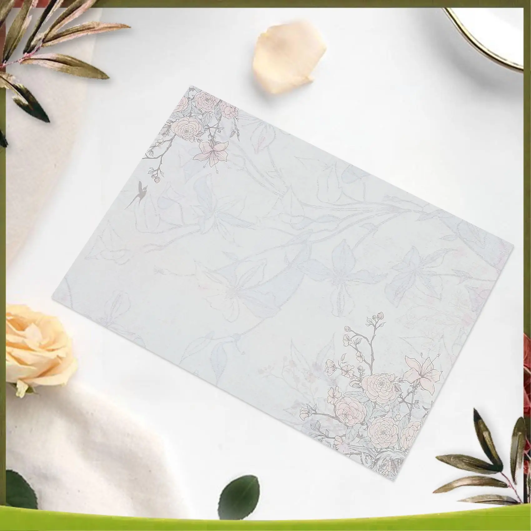 New-40 Sheet Vintage Stationery Sets With Envelopes For Writing Letters