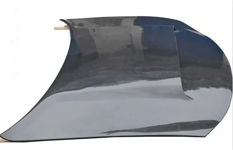 Aksesori Kap Mesin Depan Serat Karbon Gaya Demon untuk Dodge Charger 2015+