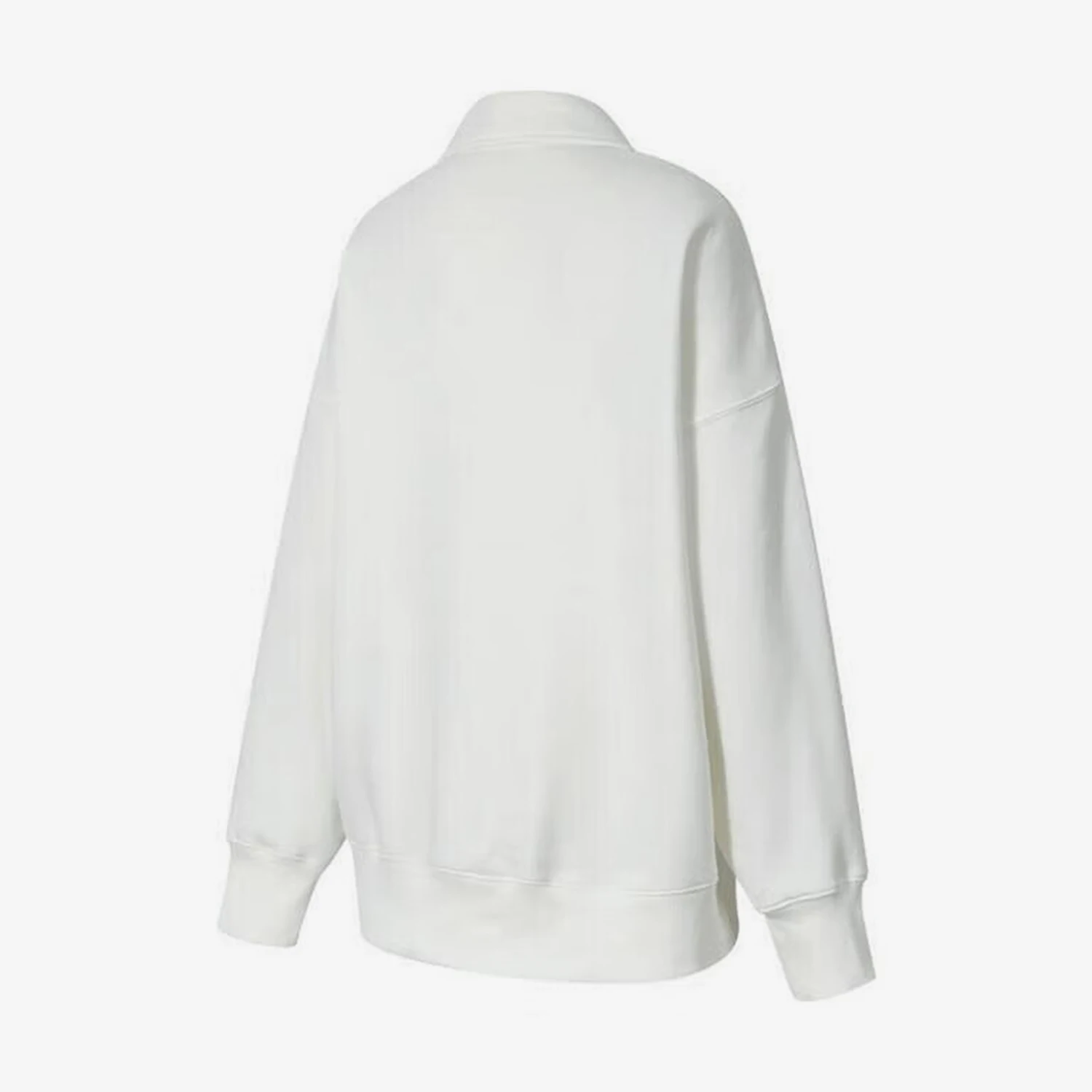 Nike genuine genuine PHOENIX Women's Fleece Lapel Simple Warm Sweatshirt FZ3208-133