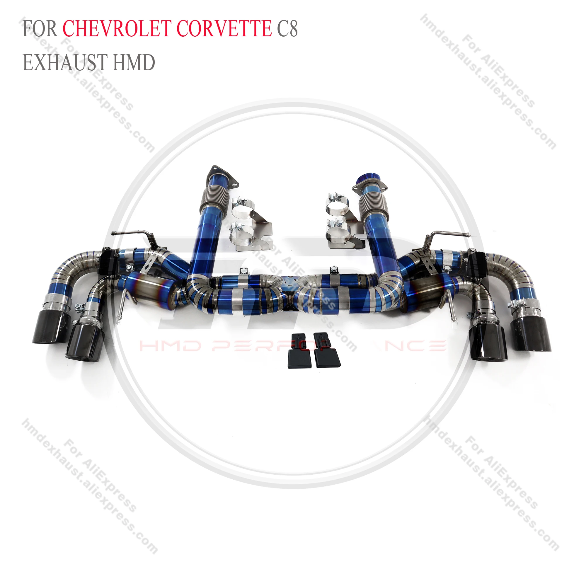 

HMD Active-Tone Titanium Catback for Chevrolet Corvette C8 Z51 — Valve Simulator Equipped, Performance Certified & Tuned Exhaus