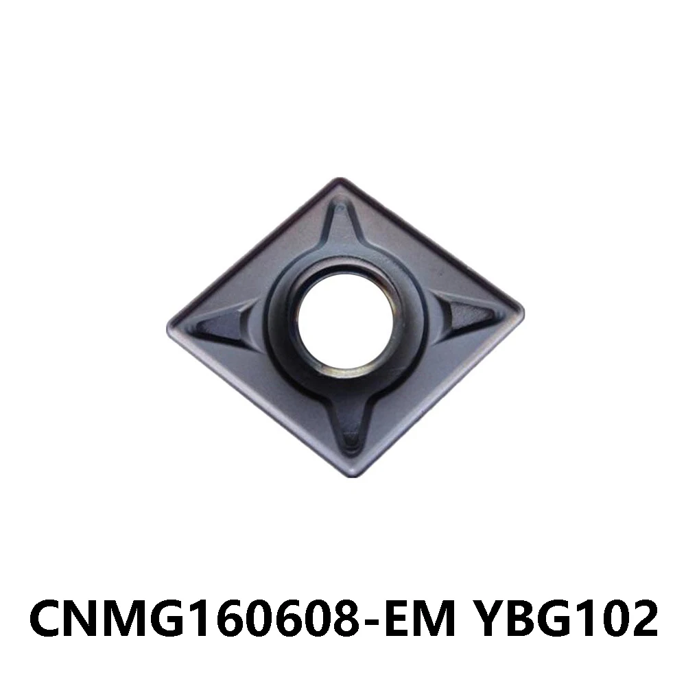 Original CNMG160608-EM CNMG160612-EM CNMG160616-EM YBG102 YBG202 YBG205 Carbide Inserts Cutter CNMG BEYOND CNMG160608 EM Tools