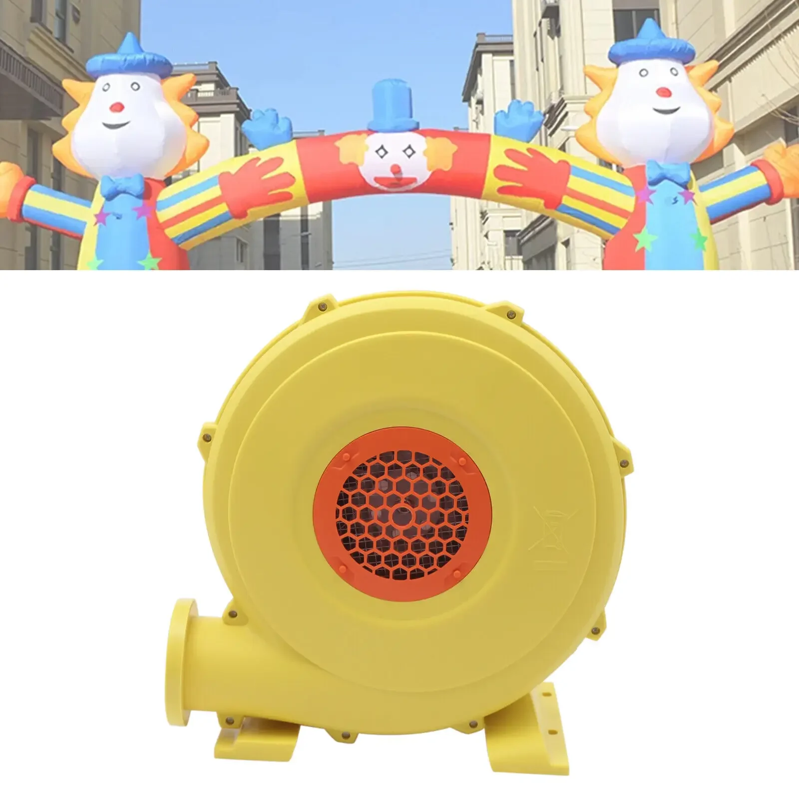 منفاخ هواء تجاري بقوة 1.25 حصان - مضخة عالية الحجم بقدرة 950 وات للحراسين والأنفاق والمناسبات القابلة للنفخ (شديدة التحمل)