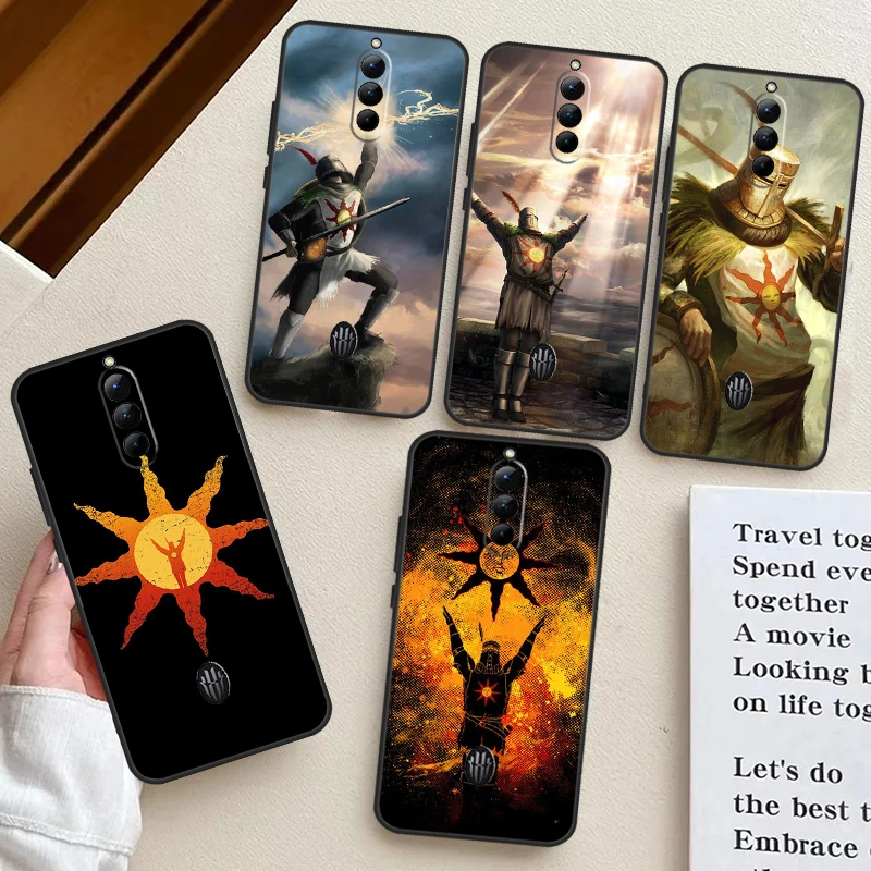 Praise the Sun Dark Souls Case For Nubia Red Magic 9 Pro Plus 5G 5S 6R 6S 7S 6 7 Pro 8 8S Pro Plus Back Cover Shell