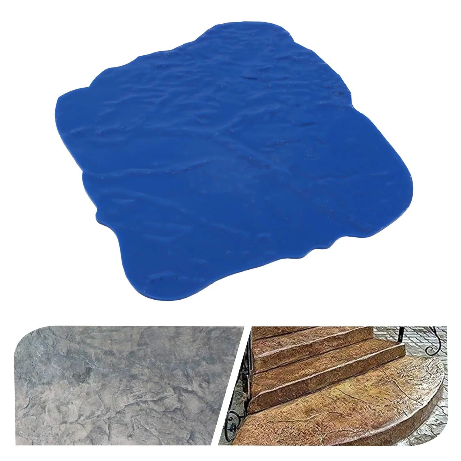 18"X18" Seamless Concrete Stamp Texturing, Concrete Stamps Mats Set, Slate Concrete Stamps, Realistic Concrete Texture Mat, Conc