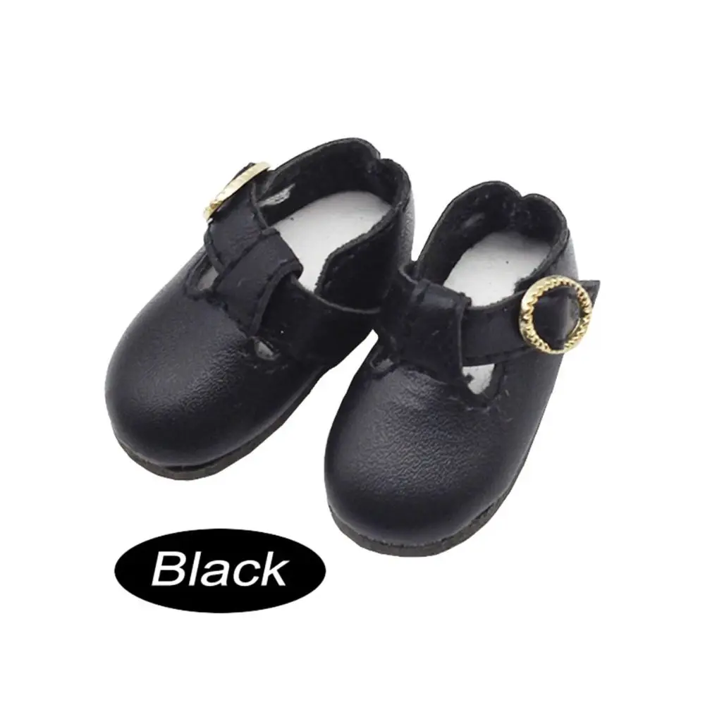 PU-leer 4,6 cm Kleurrijke glanzende sneakers Lichtgewicht schoenen Pop PU-leren schoenen Schattig 1 paar leren laarzen Kleipoppen