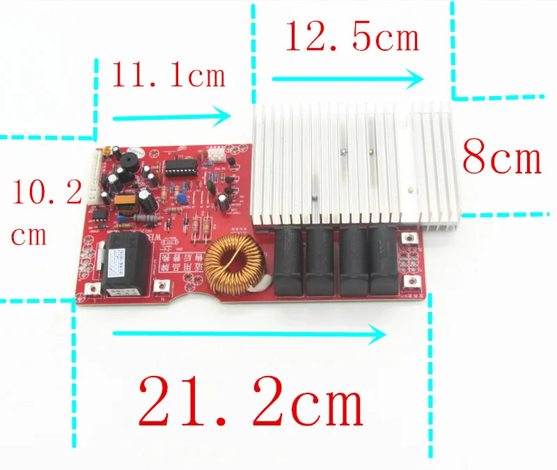 Induction cooker universal board universal 3500W high power induction cooker repair motherboard modified circuit board