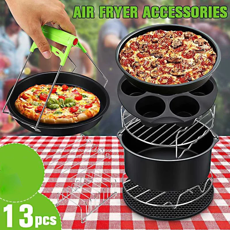 7inch/8inch Hi Quality Air Fryer Accessories for Gowise Phillips Cozyna and Secura 3.7 - 5.8QT All Airfryer