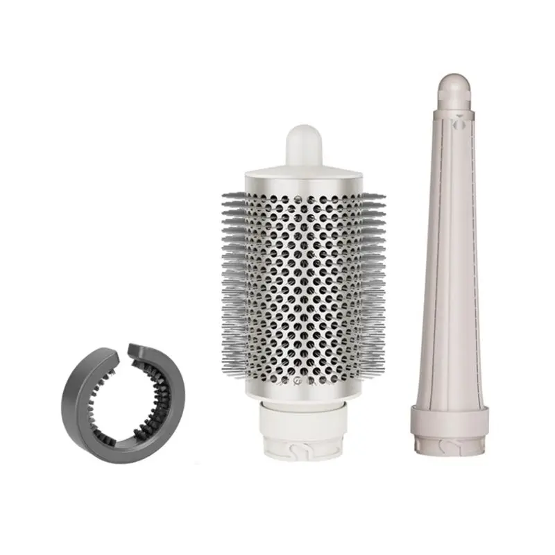 

【ТОЛЬКО ДЛЯ ДОМА】Круглая насадка-щетка для щипцов для завивки Shark Flexstyle с автоматической оберткой, длинные конические бочки, текстурированное создание волн