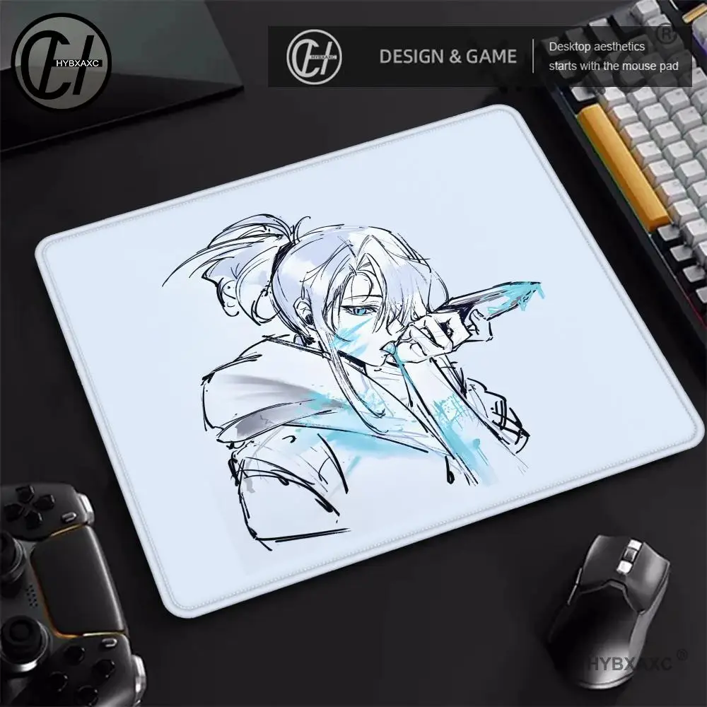 

1PC Anime Cool Anime Boy Mousepad 45x40 Gaming Mouse Pad XS LockEdge Thickened Computer Keyboard Table Cute Girl Desk Mat