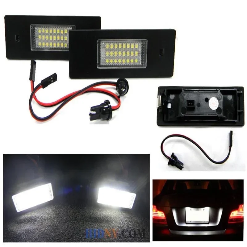

2PCS LED License Plate Light for Mini Countryman R60 2010-up F60 2016-2020 Paceman R61 2013-up Car Products License Plate Lights