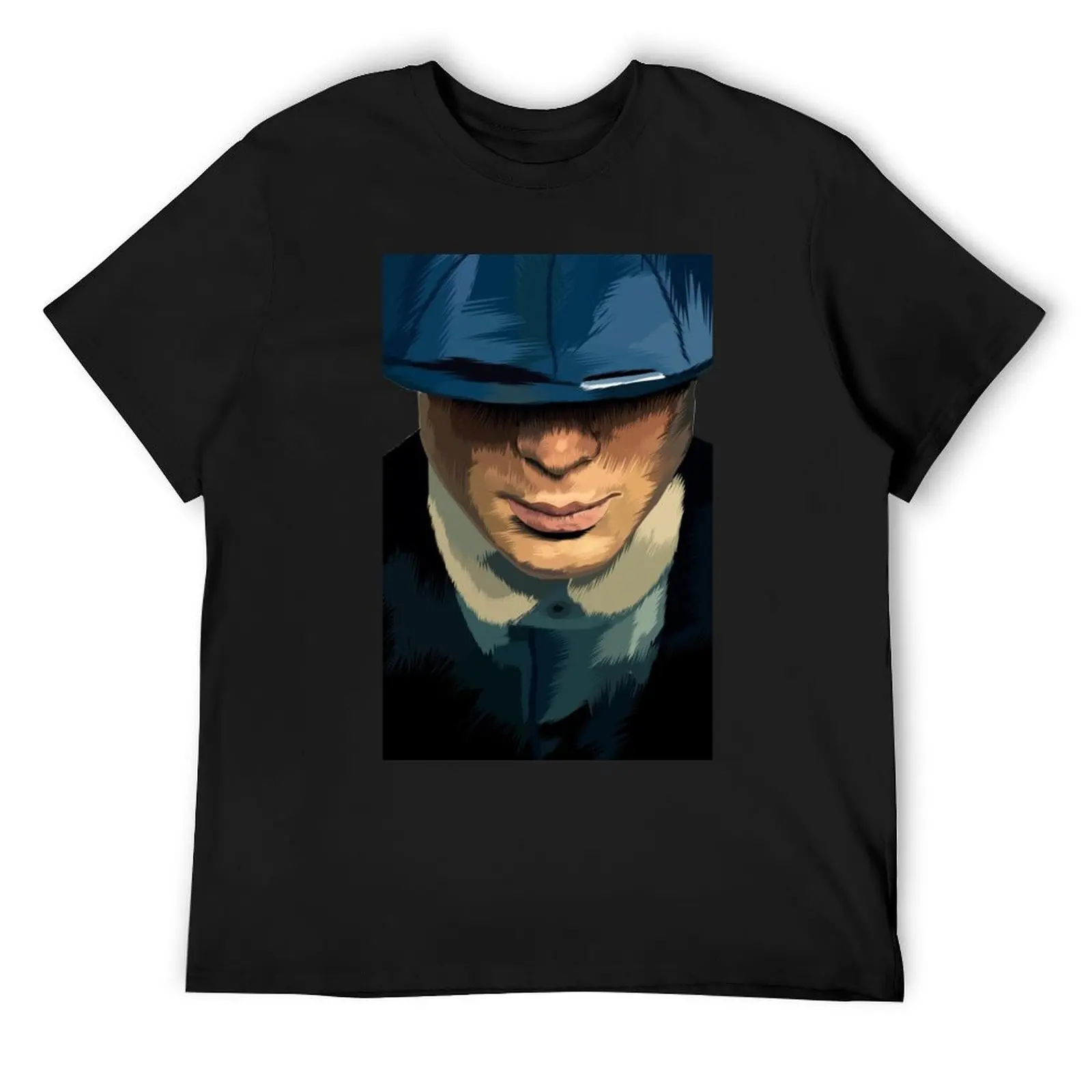 

Tommy Shelby T-Shirt gifts for boyfriend graphic shirts hippie clothes Men's clothing