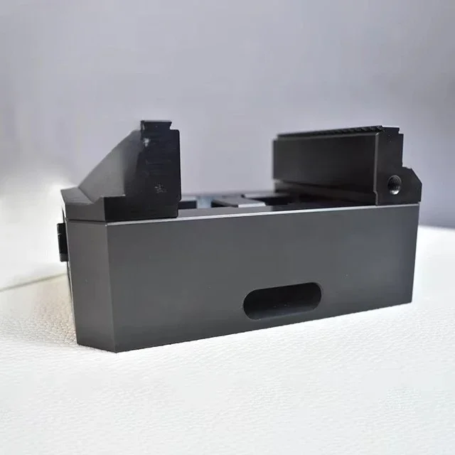 Stainless steel pneumatic vice track, hardening fast release, metalworking self-centering